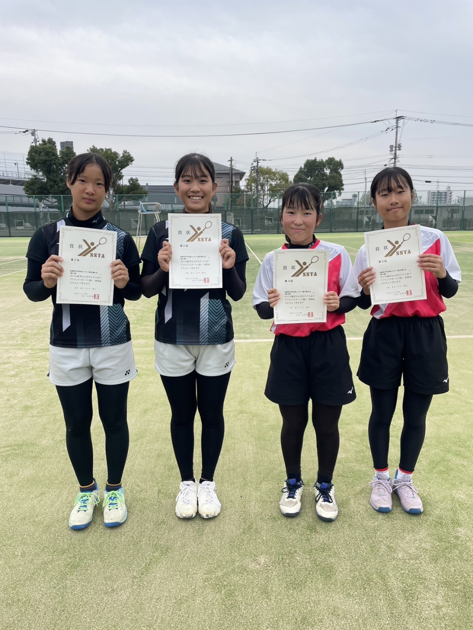 佐賀県中学生新人ソフトテニス選手権大会兼九州ジュニア選抜インドアソフトテニス大会選考会