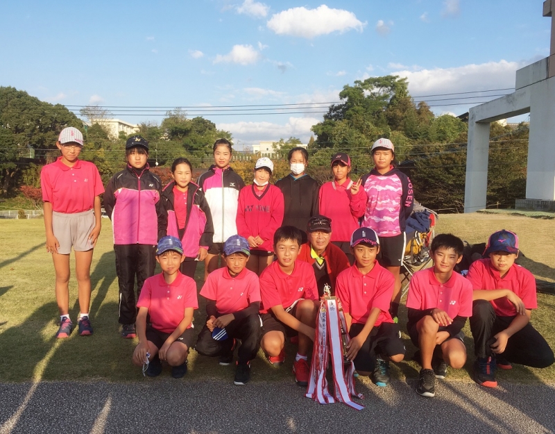 第１５回宮若市「二人で一本」ジュニアソフトテニス大会